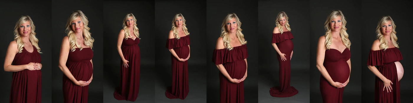 Versa Maternity Gown for Photoshoot