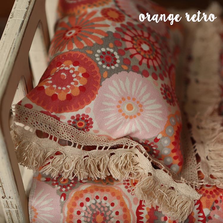 Layer + Pillow | Orange Retro