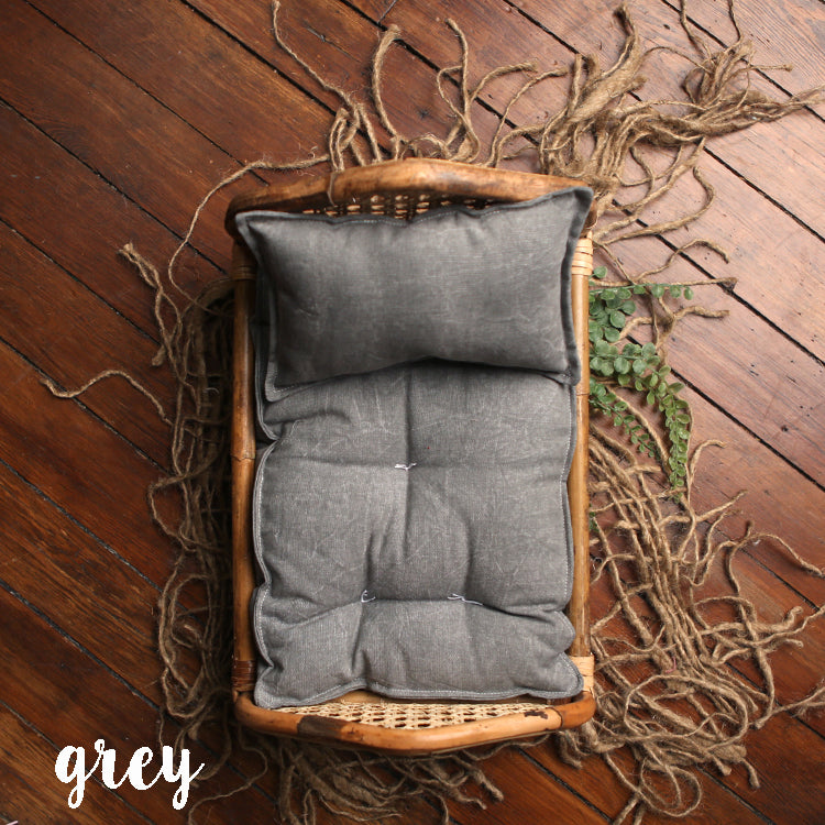 Mattress + Pillow Sets | Grey