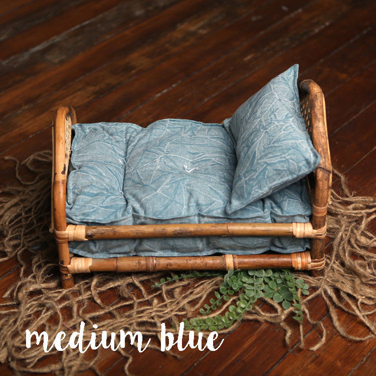 Mattress + Pillow Sets | Medium Blue