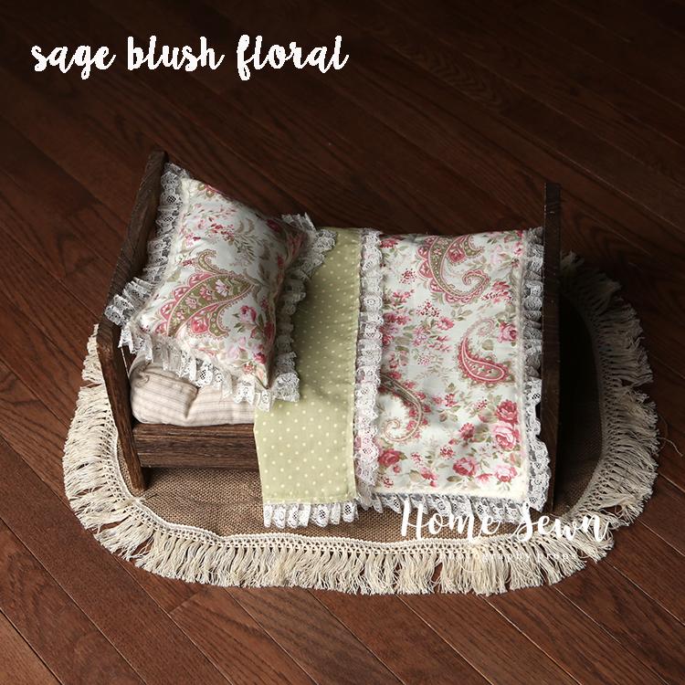 Layer + Pillow | Sage Blush Floral